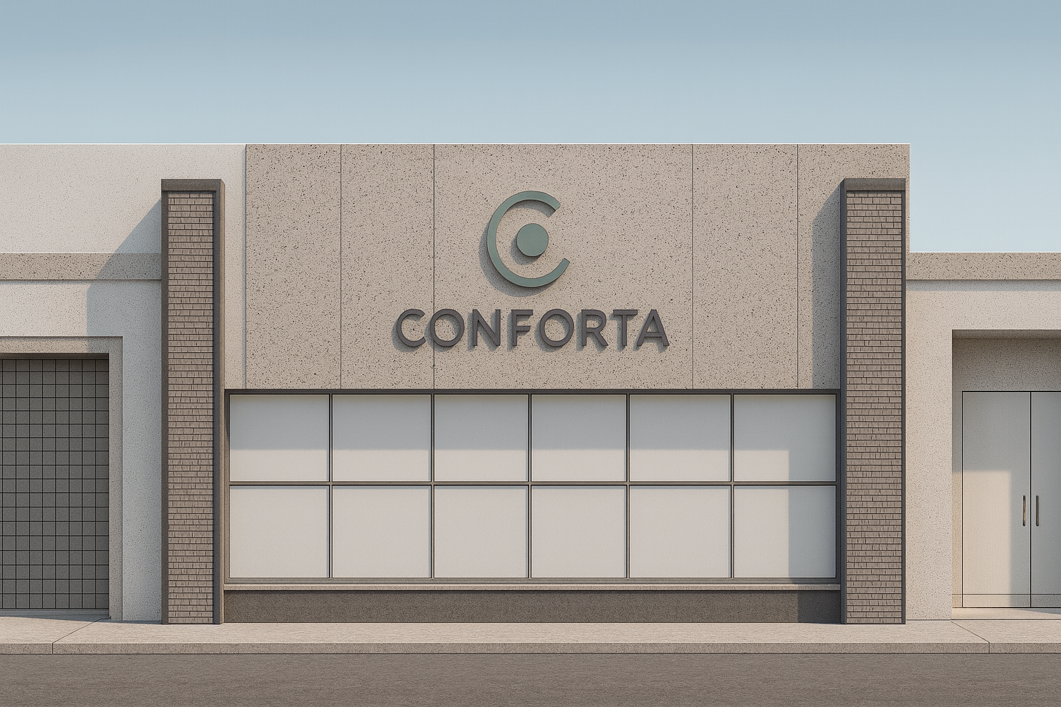 Fachada del Centro Conforta